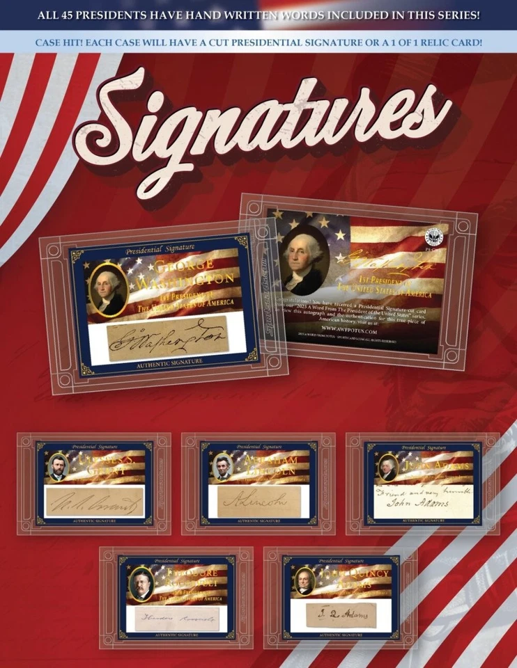 2025 A Word From POTUS Sealed Box - (1) Card Per Box! - Image 3 of 4