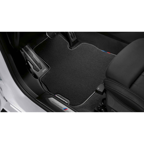 ORIGINAL BMW M Performance Velours Fussmatten vorne + hinten 5er G30 G31 F90 M5 - Bild 1 von 3