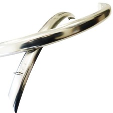 Büchel Schutzblech Set 28 Zoll Edelstahl 50mm Silber VR HR ohne Streben