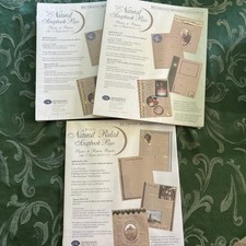2 NEW Creative Memories 8 1/2x11 Natural Scrapbook Refills RCM-11NR  RCM-11NT