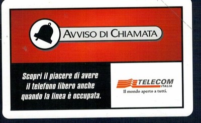 GIAN - Telecom Avviso di Chiamata Golden Nr. 1072 Nuova Perfetta Magnetica