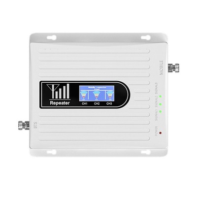 B1 B3 B8 Signal Booster Tri Band Amp 900 1800 2100 MHz GSM WCDMA L5437