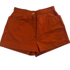 Vintage Emily just Emily shorts high waisted rusty colar. Womens size 26 S 4-6