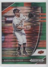 2020 Panini Prizm Draft Picks Green Pulsar Prizm Kaden Polcovich #PDP78 0c2