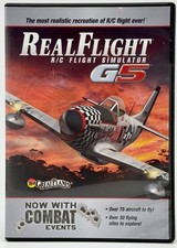Real Flight RC Simulator G5 RealFlight DVD With/Manual, Used VGC