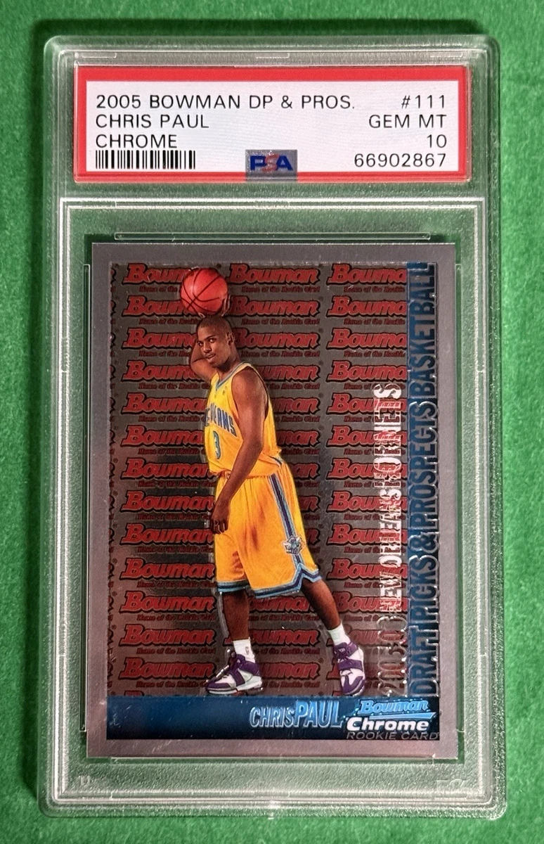 PSA10 2005 トップスクローム クリスポール ルーキーカード RC! PSA10! Chris Paul 2005 Topps Chrome Basketball #168 PSA 10 Gem