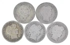 Better Lot 5 1910-D 1905-S 1908-D 1910-D 1906-D Barber Dime 0.50 Face *244