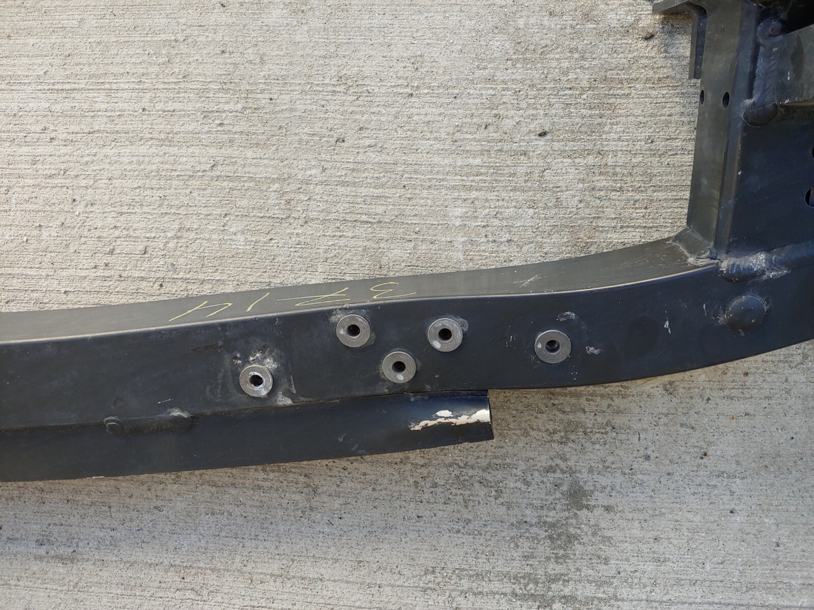 Bentley Continental Flying Spur OEM Front Bumper Reinforcement 3W3807105C