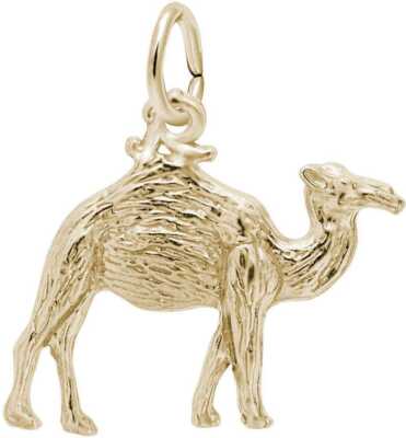 10K or 14K Gold Camel Charm by Rembrandt