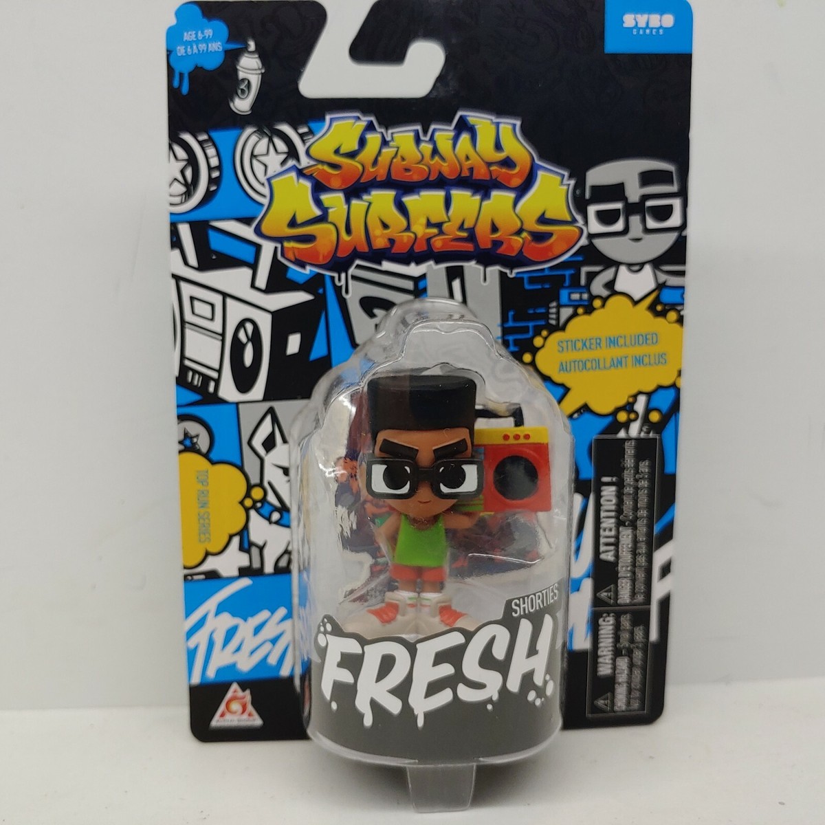 Subway Surfers Freestyle Fresh Shorties Top Run Series Figure | eBay