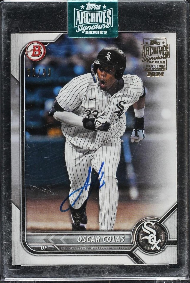 2024 Topps Archives Signature Series - Oscar Colas #22BD-BD-51 - 1 of 1