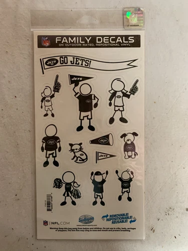 New York Jets Family Decals By Siskiyou Sports