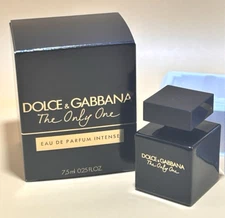 DOLCE & GABBANA The Only One Women's Eau de Parfum Intense Mini 0.25 Fl.Oz/ 7.5