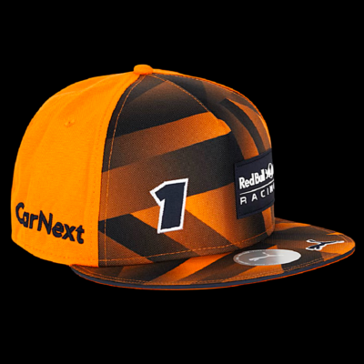 Red Bull Racing Max Verstappen Singapore GP Flat Brim Cap