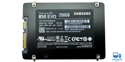 Samsung 850 EVO 250GB SATA III 2.5" Internal SSD (MZ-75E250) - Afbeelding 3 van 4