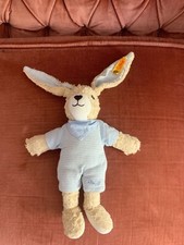 Steiff ® 237508 Baby Hop Bunny Niebieski "Guzik w uchu" 20 cm Miś
