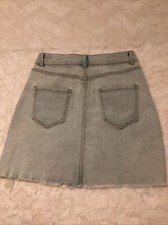 blue jean skirts for women