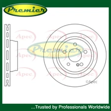 Premier Rear 1x Brake Disc Fits Mercedes CLS 2006-2014 E-Class 2006-2011 5.0