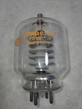 AMPEREX YD1130 RADIO Transmitting VACUUM TUBE France Non-functioning See Photos