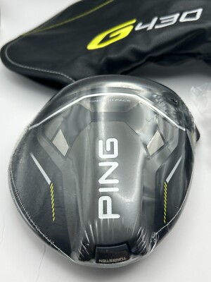美品G430 MAX 10K 10.5度 ヘッド とBRIEFINGヘッドカバー Ping G430 MAX 10k 10.5 Driver Head only with head cover RH from