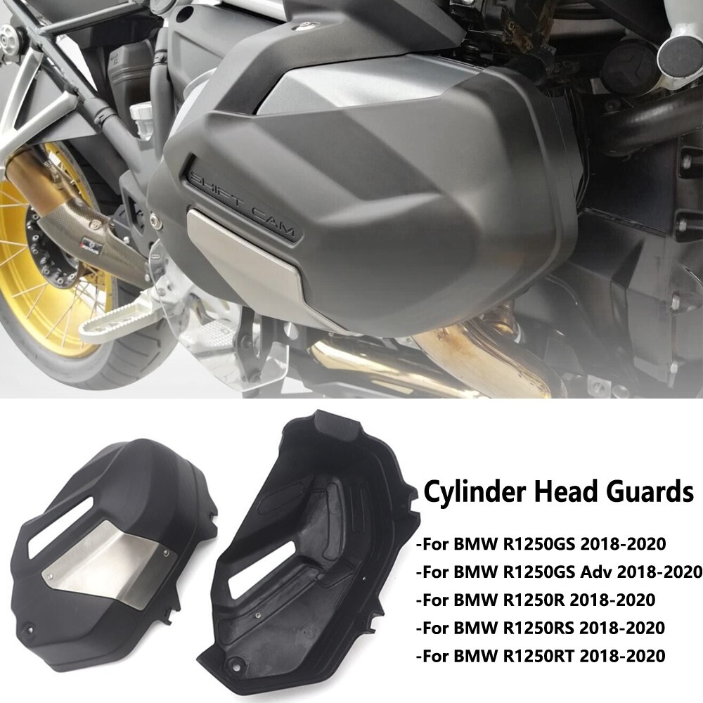Engine Protection Guards For BMW R1250GS / GSA / RT / RS (2021-2024) - CNC Aluminum Cylinder Head Covers