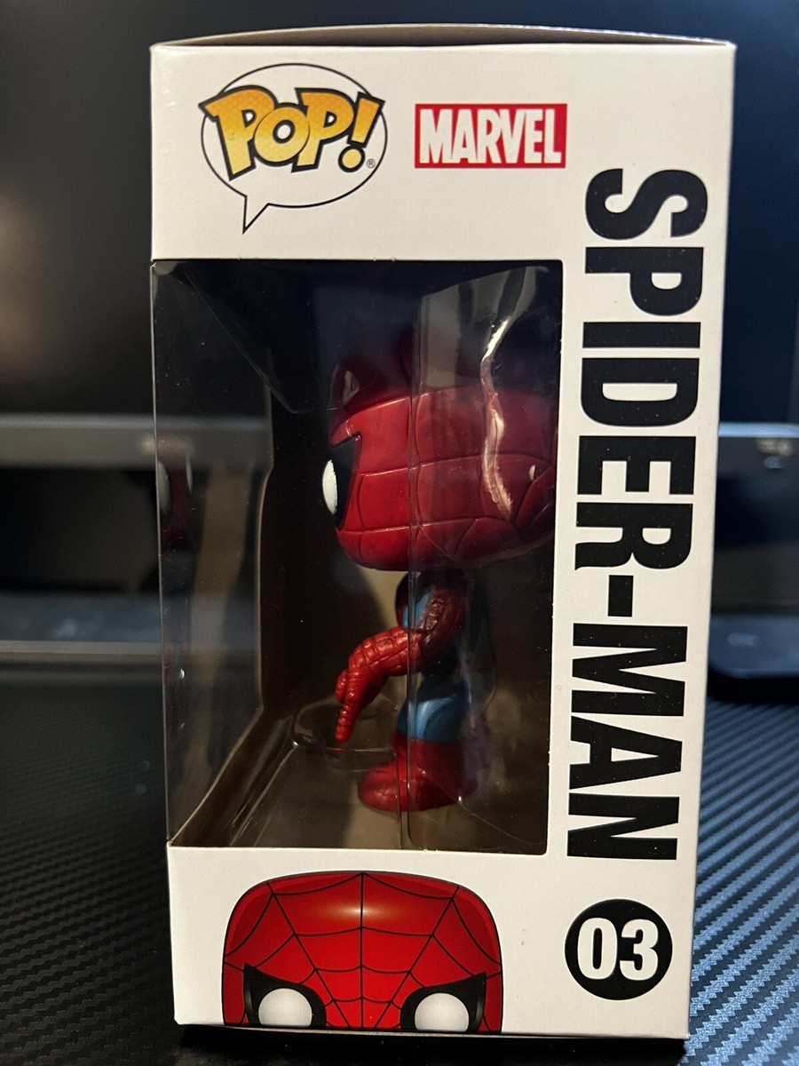 Marvel Spider-Man #03 Funko Pop! Vinyl Bobble-Head Figure | eBay