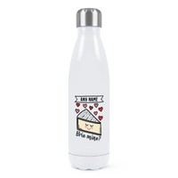 Personalisiert Brie Bergwerk Doppelwand Wasserflasche Valentinstag Freundin