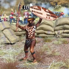 W.Britain 20213 Senior Zulu Warrior with Axe Britains 