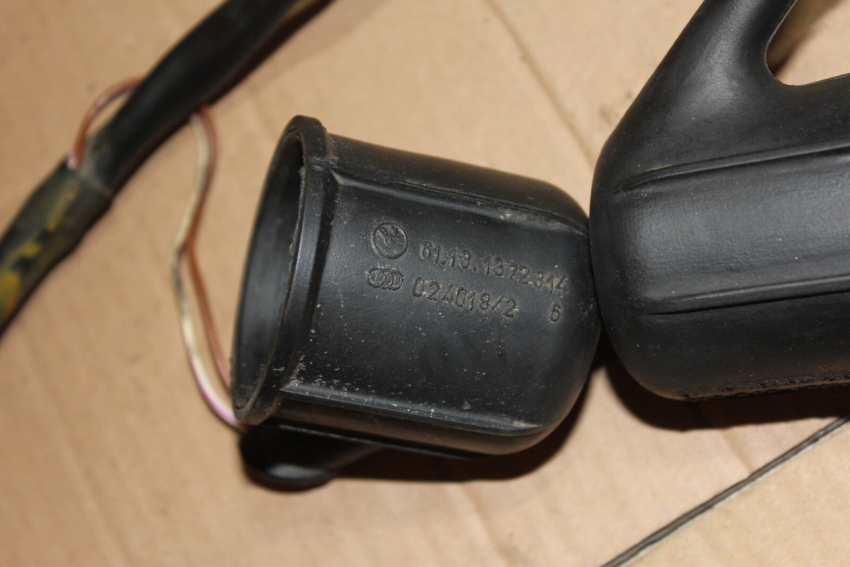 GENUINE BMW E30 E28 E24 E23 HEADLIGHT FOGLIGHT WASHER HORN WIRING 