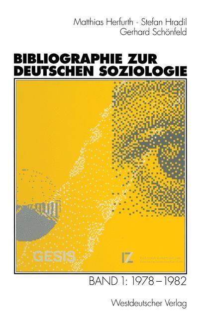 Thumbnail - Bibliographie Zur Deutschen Soziologie | Buch | 9783322833051