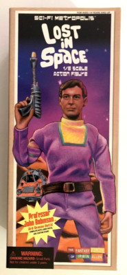SCI-FI METROPOLIS LOST IN SPACE PROFESSER JOHN ROBINSON 12'' 1/6 SCALE FIGURE