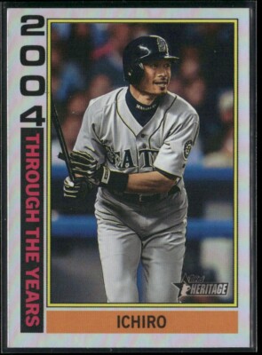 2025 Topps Heritage - Through The Years #TTY-17 Ichiro Holo