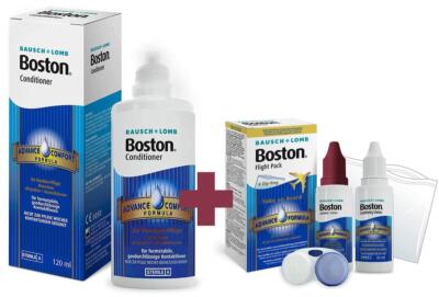 Bausch und Lomb - Boston Conditioner 120 ml + Advance Flight Pack im Spar - Pack