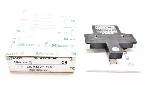 NEW EATON KLOCKNER MOELLER DIL M32-XHI11-S AUXILIARY CONTACT MODULE