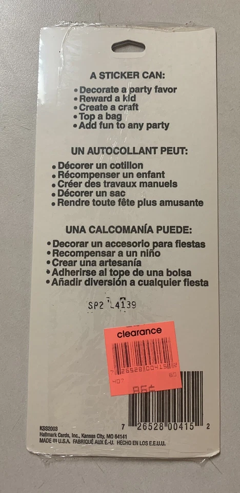 Adesivos Mighty Morphin Power Rangers 1994 NOVO EM FOLHA Party Express 4 folhas - Imagem 3 de 3