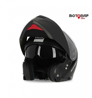 Casco Acerbis Moto Rederwel derwel new Modulare Apribile Strada Touring  nero | eBay