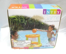 NEW INTEX Pool Basketball Net Game Floating Hoop   Ages 3+  26 1/2” x 21 1/2”