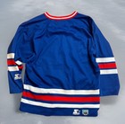 T-shirt Vintage New York Rangers LNH – Années 90 – Homme 4XL – Bleu – Occasion