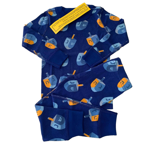 Hanna Andersson "HOLIDAY DREIDEL" Pajama Set. 8 Years, 130 cm. Great Gift Idea! - Picture 3 of 21