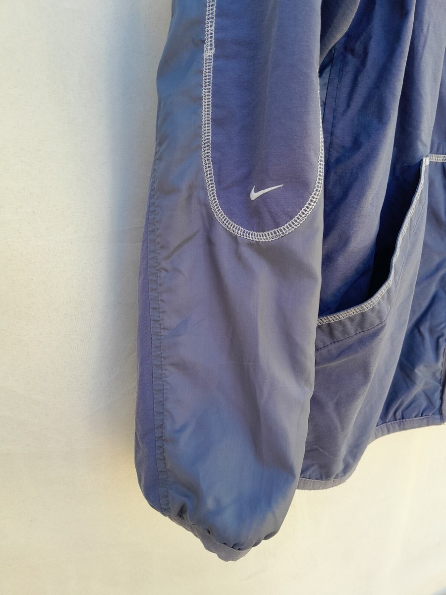 超希少00s NIKE PRESTOヴィンテージ ナイロンジャケットL Vintage Nike Presto Jacket Mens Large Blue Fleece Lining