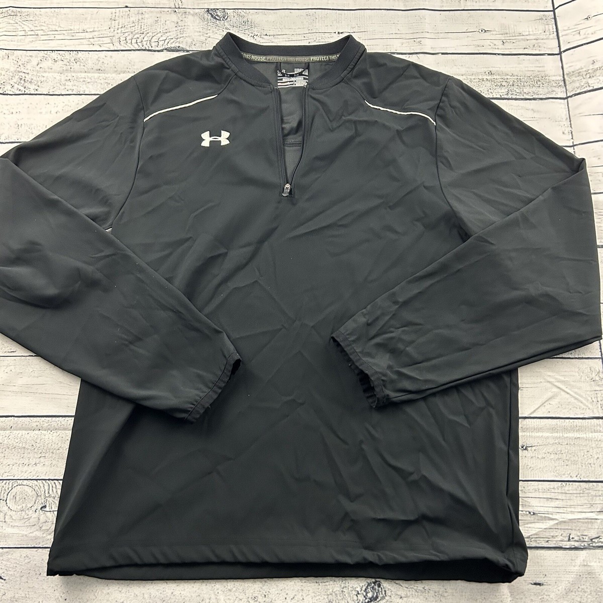 Under Armour All Season Gear Loose 1/4 Zip Jacket Men's Medium
