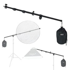 LINCO Photography Video Studio Boom Arm with Reflector Holder and Counterweight