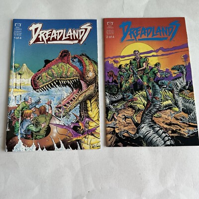 DREADLANDS LOT OF 2 - #1 #2 MARVEL COMICS