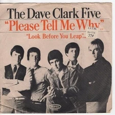 Dave Clark Five  -  Please Tell Me Why / Look Before You Leap 7" Vinyl 45 w/ PS