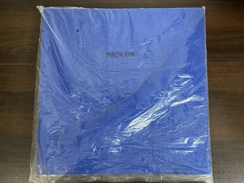 Tapete de barra de borracha raro logotipo Absolut Vodka 13,75 polegadas x 13,75 polegadas azul branco novo - Imagem 3 de 3