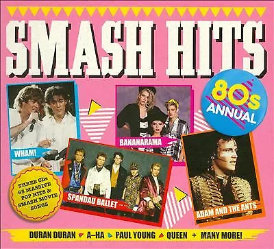 Various Artists : Smash Hits: 80's Annual CD 3 discs (2014