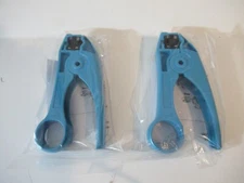 Lot of 2 Rotary Coax Coaxial Cable Stripping Tool RG59 RG6 RG7 RG11 Stripper