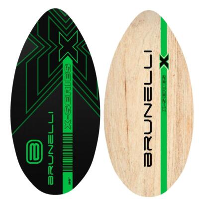 Skimboard BRUNELLI Holz Beach Wood Skim Board 36'' (91cm) green
