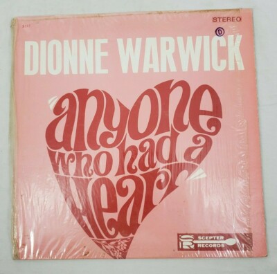 Dionne Warwick: Anyone Who Had A Heart - Scepter Rec. #SRM-517 - Vinyl LP - 1964