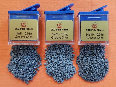 SRG Pole Floats Groove Shot - Triple Pack - No8, No9, No10